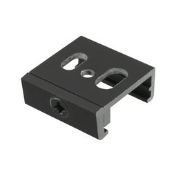 Mennyezeti rögzítő világítási sínhez max.200N fekete alumínium SKB 12-2 LIVAL - 19180122