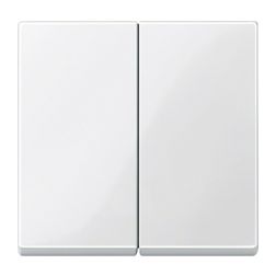 MERTEN Dupla billentyű, System-M, polárfehér - MTN432519