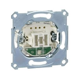 MERTEN Egypólusú kapcsoló, jelzőfénnyel, rugós, 10AX - MTN3131-0000