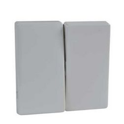 Merten-SD billentyű polárfehér kettős kapcs/nyg.-hoz fehér üres-jel IP20 műanyag fényes Schneider - MTN412519