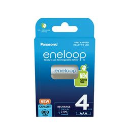 Mikro akkumulátor NiMH (4db) 1.2V 800mAh nikkel-fém-hidrid HR03 Micro(AAA/R03) eneloop Panasonic - BK-4MCDE/4BE