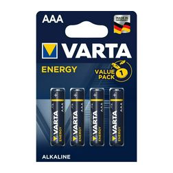 Mikro elem AAA 1.5V alkáli-mangán Micro(AAA/R03) MN2400  Energy VARTA (fehér) - 4 103 229 414
