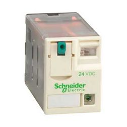 Miniatűr relé 6A 4v 24VDC monostabil IP20 LED Zelio RXM Schneider - RXM4AB2BD