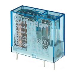 Miniatűr relé NYÁK/dugasz 10A 1-v 12VDC monostabil IP20 40.51.9.012.0000 FINDER - 405190120000