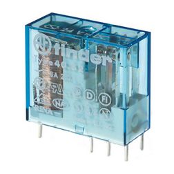 Miniatűr relé NYÁK/dugasz 8A 2v 8A 24VDC monostabil IP20 40.52.9.024.0000 FINDER - 405290240000