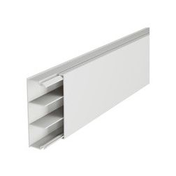 Minicsatorna 60mm x 20mm 2000mm kezeletlen műanyag fényesfehér DLP ECO mini LEGRAND - 638170