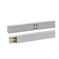 Minicsatorna műanyag 17mm x 40mm x 2000mm fényesfehér kezeletlen Ultra Schneider - ETK40017