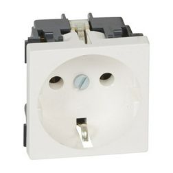 Mosaic 162 dugalj földelt központi fedlap fehér IP20 modultartó csavaros LEGRAND - 077210