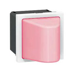 Mosaic jelzőlámpa betét központi fedéllel 1W 230V piros-fényű süllyesztett műanyag fényes LEGRAND - 078570