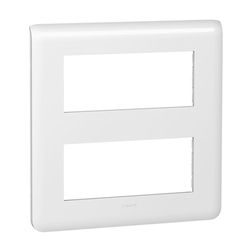 Mosaic keret 2x5-modulos fehér vízszintes műanyag LEGRAND - 078830