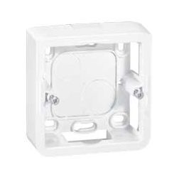 Mosaic kiemelődoboz 1-es vízszintes és függőleges fehér műanyag IP2X LEGRAND - 080280