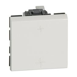 Mosaic ventilátorvezérlő kapcsoló moduláris 250V 10A modultartó fehér LEGRAND - 077027