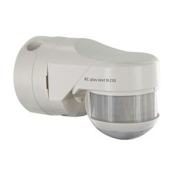 Mozgásérzékelő kültéri falra 20x20m 230° PIR 3000W 240V fehér IP54 RC-plus next N 230 B.E.G. - 93331