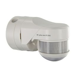 Mozgásérzékelő kültéri falra 20x20m 280° PIR 3000W 240V fehér IP54 RC-plus next N 280 B.E.G. - 93341