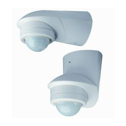 Mozgásérzékelő kültéri felületre 12m/előre 360° PIR 1000W 230V fehér McGuard prof BM360ws GROTHE - 94532