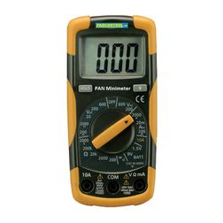 Multiméter V-A-Ohm digitális 600VDC 600VAC 10ADC 2MOhm Pancontrol - PAN Minimeter
