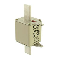NH biztosítóbetét 400A gL/gG 500V AC 120kA kombikijelző-kioldásjelzéssel Bussmann EATON - 400NHG03B