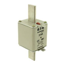 NH biztosítóbetét NH2 315A gL/gG 500V AC 120kA kombikijelző-kioldásjelzéssel Bussmann EATON - 315NHG2B