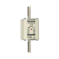 NH biztosítóbetét NH3 250A gL/gG 500V középső-kioldásjelzéssel NH3GG50V250 MERSEN - C211602A (373625)
