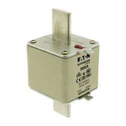 NH biztosítóbetét NH3 500A gL/gG 500V AC 120kA kombikijelző-kioldásjelzéssel Bussmann EATON - 500NHG3B