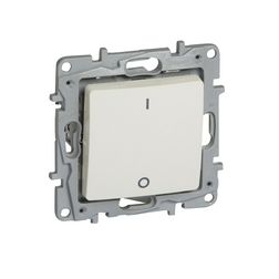 Niloé 102 2P kapcsoló betét bézs süllyesztett IP20 1- billentyű/gomb LEGRAND - 764617