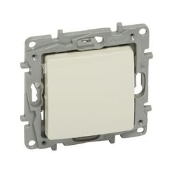 Niloé 107 keresztkapcsoló betét bézs süllyesztett IP20 1- billentyű/gomb LEGRAND - 764604