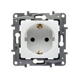 Niloé 162 dugalj földelt központi fedlap fehér IP31 süllyesztett szorítókapcsos LEGRAND - 764539