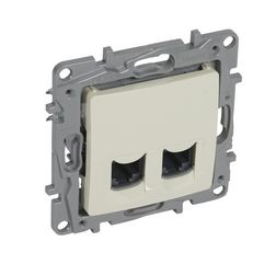 Niloé adatcsatlakozó dugalj UTP 2xRJ45 8(8) Cat6 csavaros LEGRAND - 764674