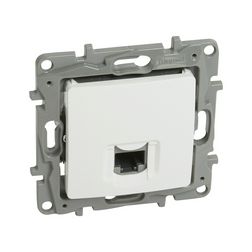 Niloé adatcsatlakozó dugalj UTP RJ45 8(8) Cat5e fehér csavaros LEGRAND - 764571