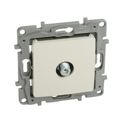 Niloé antenna aljzat F TV csillagpontos süllyesztett bézs 1-kimenet végzáró 1dB/860MHz LEGRAND - 764650