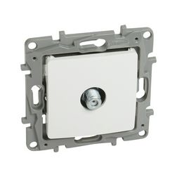 Niloé antenna aljzat F TV csillagpontos süllyesztett fehér 1-kimenet végzáró 1dB/860MHz LEGRAND - 764550