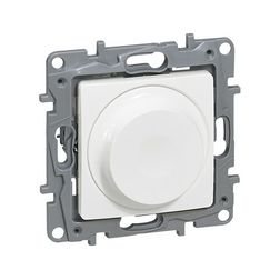 Niloé fényerőszabályzó betét központi fedéllel forgatógomb 20-300VA 100-240V fehér LEGRAND - 764588