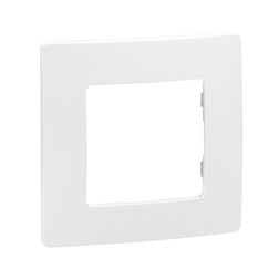 Niloé keret 1-es fehér vízszintes és függőleges műanyag LEGRAND - 665001