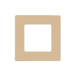 Niloé keret 1-es világos fa dekor vízszintes és függőleges műanyag LEGRAND - 397095