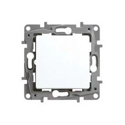 Niloé N106 nyomó betét közp. fedéllel 1- nyomógomb 1z-1ny fehér IP44 süllyesztett dmax. LEGRAND - 764515