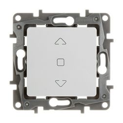 Niloé redőnymozgató NR105 1P nyomó billentyűs fehér műanyag LEGRAND - 764512