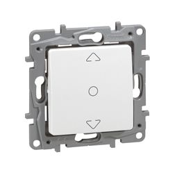 Niloé redőnymozgató R105 1P kapcsoló billentyűs fehér műanyag LEGRAND - 764511