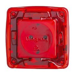 Niloé védőburkolat piros üres-jel műanyag LEGRAND - 665098