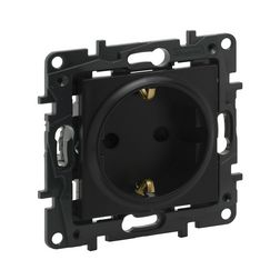 NiloéStep 162 dugalj fekete IP20 süllyesztett csavaros LEGRAND - 863521