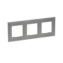NiloéStep keret grafit szürke 3-egység vízszintes és függőleges műanyag kezeletlen LEGRAND - 863493