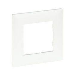 NiloéStep keret gyöngyház 1-egység vízszintes és függőleges műanyag kezeletlen LEGRAND - 863691