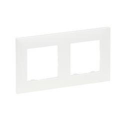 NiloéStep keret gyöngyház 2-egység vízszintes és függőleges műanyag kezeletlen LEGRAND - 863692