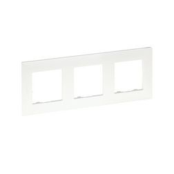 NiloéStep keret gyöngyház 3-egység vízszintes és függőleges műanyag kezeletlen LEGRAND - 863693