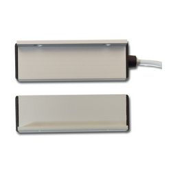 Nyitásérzékelő (reed-relé) 4vez. fémre 50mm kapcs táv. falonkívüli UTCF - MM108