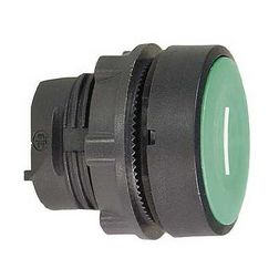 Nyomógombfej műanyag d22 I lapos zöld kerek visszaugró Harmony XB5 Schneider - ZB5AA331