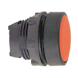 Nyomógombfej műanyag d22 lapos piros/fehér kerek visszaugró Harmony XB5 Schneider - ZB5AA4