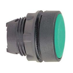 Nyomógombfej műanyag d22 lapos zöld kerek visszaugró Harmony XB5 Schneider - ZB5AA3