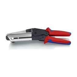 Olló műanyag kábelcsatornához sima-lap 275mm KNIPEX - 950221
