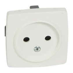 Oteo 162 dugalj földeletlen dugalj központi fedlap fehér IP20 beépített csavaros LEGRAND - 086122