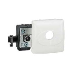 Oteo antenna aljzat modul TV csillagpontos falonkívüli fehér 1-kimenet végzáró 1dB/860MHz LEGRAND - 086140